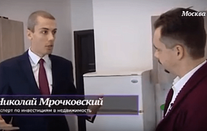 Николай Мрочковский на телеканале "Москва 24"